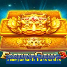 acompanhante trans santos